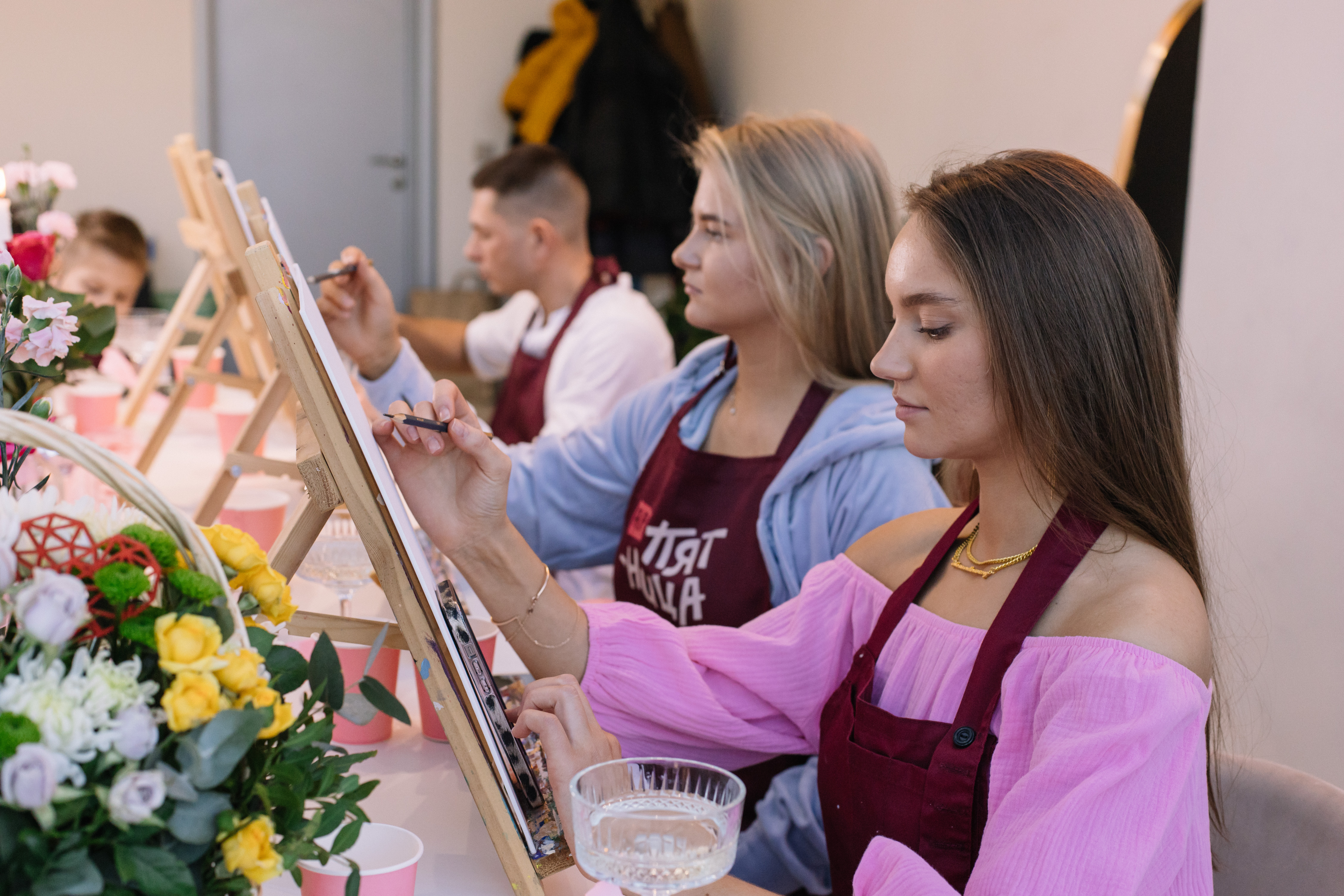 Мастер-класс по рисованию на холсте - 